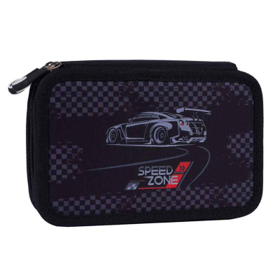 Пенал шкільний Yes Race Day HP-01, 533644 подвійний