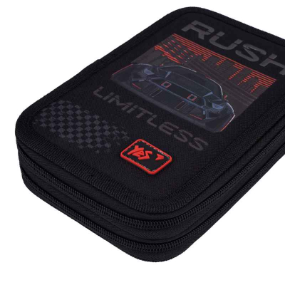 Пенал шкільний Yes Race Day HP-01, 533644 подвійний
