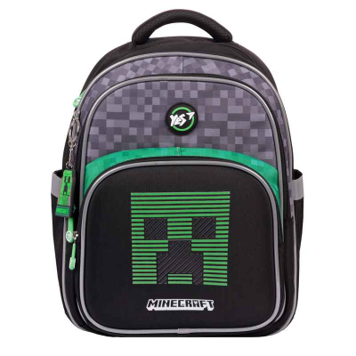 Рюкзак шкільний напівкаркасний YES Minecraft World S-91, 550006