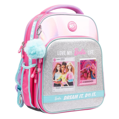Рюкзак шкільний каркасний YES Barbie S-78, 552124