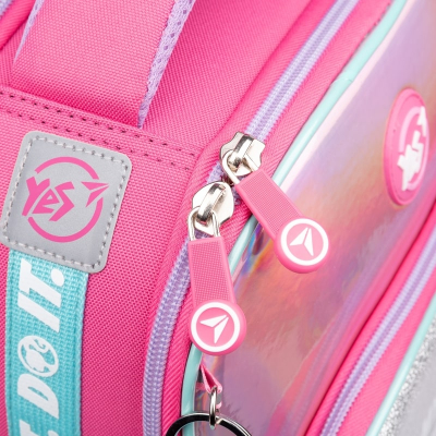 Рюкзак школьный каркасный YES Barbie S-78, 552124