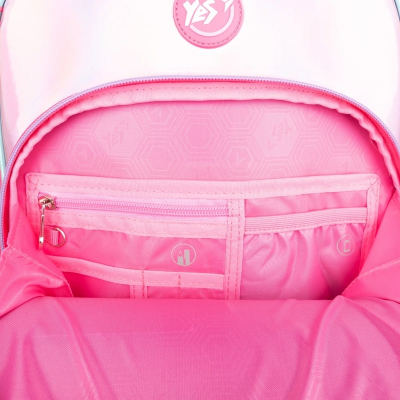 Рюкзак школьный каркасный YES Barbie S-78, 552124