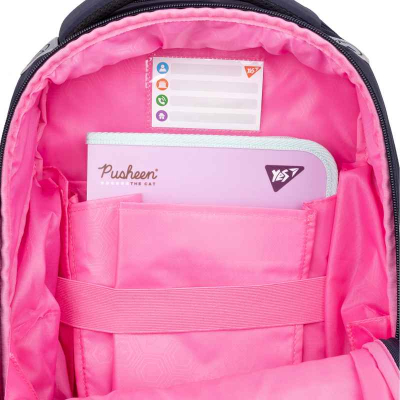 Рюкзак школьный полукаркасный YES S-84 Girls style, 552385
