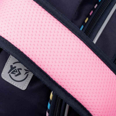 Рюкзак школьный полукаркасный YES S-84 Girls style, 552385