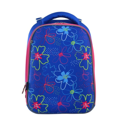 Рюкзак шкільний каркасний 1 Вересня H-12 Vivid flowers 556038