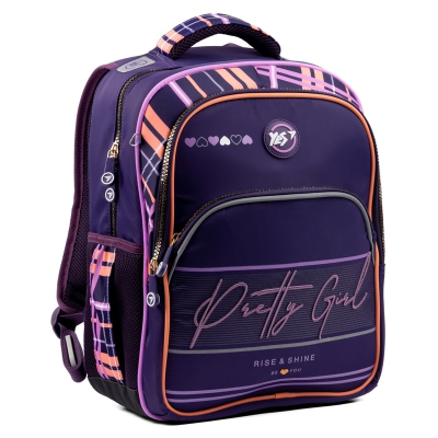 Рюкзак шкільний напівкаркасний YES Pretty girl S-40, 558903