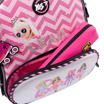 Рюкзак шкільний каркасний YES JUNO ULTRA Premium Barbie S-30, 558956