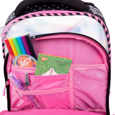 Рюкзак шкільний каркасний YES JUNO ULTRA Premium Barbie S-30, 558956