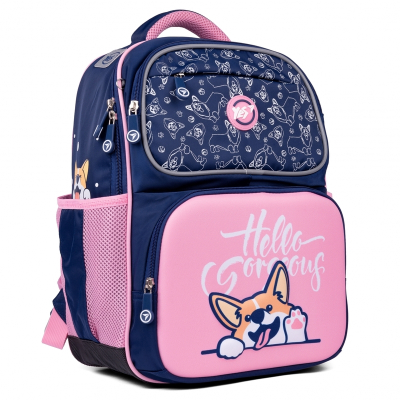 Рюкзак шкільний напівкаркасний YES S-105 Corgi 558986