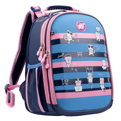 Рюкзак шкільний каркасний YES Cats H-25 , 559025