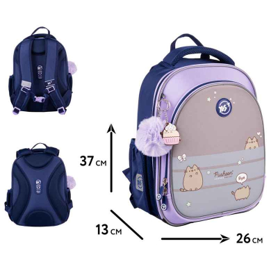 Рюкзак шкільний напівкаркасний YES Pusheen Playful S-109, 559880