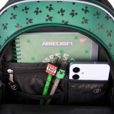 Рюкзак шкільний напівкаркасний YES Minecraft Team S-109, 559883