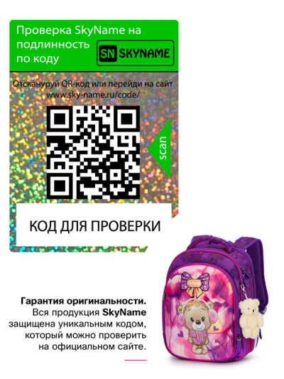 Рюкзак шкільний ортопедичний SkyName 6031