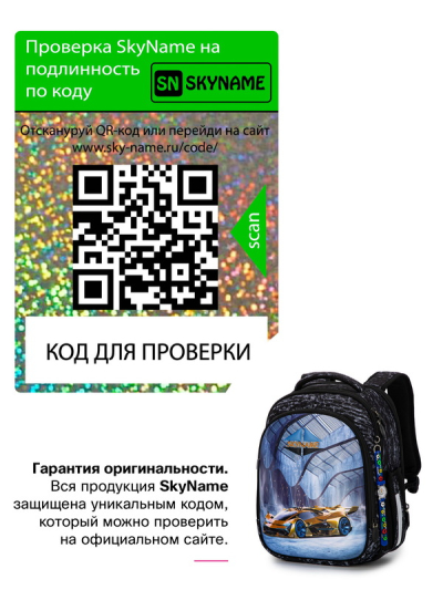 Рюкзак шкільний ортопедичний SkyName 6036