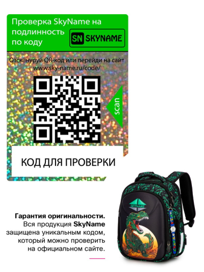 Рюкзак шкільний ортопедичний SkyName 6039