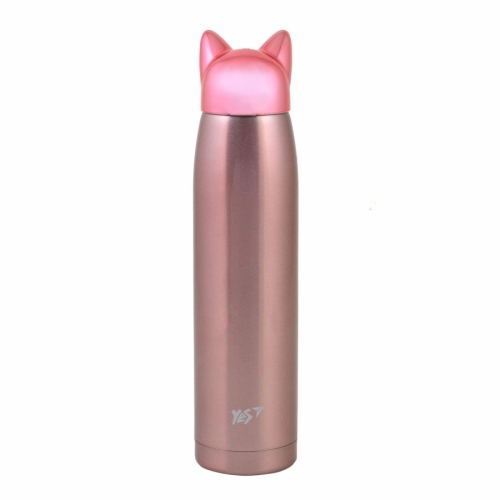 Термос YES “Pink Cat”, 320 мл