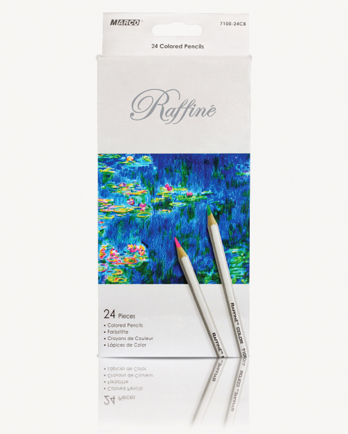 Олівці кольорові "Raffine" Marko 24 кольорів 7100-24CB