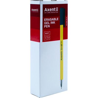 Ручка гелева "пиши-стирай" Axent Shift AG1095-02-a, синя