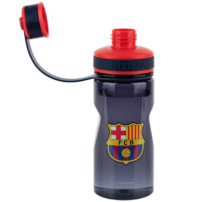 Пляшечка для води Kite FC Barcelona BC25-397, 500 мл, синя
