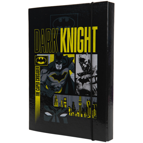 Папка для зошитів на гумці Kite DC Comics DC23-210, картон