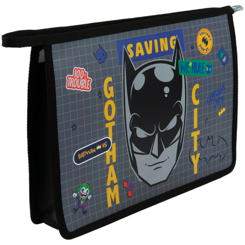 Папка на блискавці Kite DC Comics DC23-428, A4+