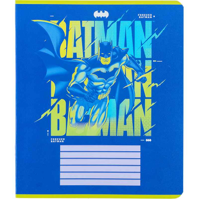 Зошит шкільний Kite DC Comics DC24-236, 18 аркушів, клітинка
