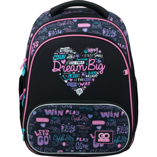 Рюкзак шкільний GoPack Education каркасний 597-1 Love Dreamer