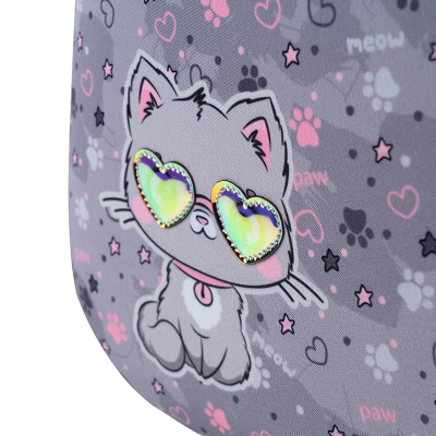Рюкзак GoPack Education напівкаркасний GO24-165M-3 Meow