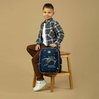Рюкзак GoPack Education напівкаркасний GO24-165S-4 In Space