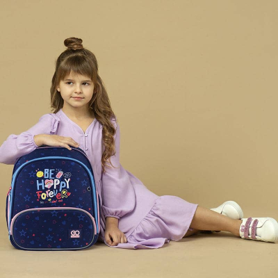 Рюкзак GoPack Education каркасний GO24-597M-3 Be Happy