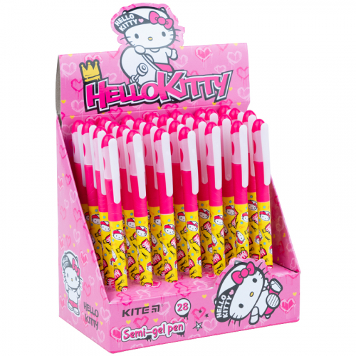 Ручка масляна Kite Hello Kitty HK21-033, синя