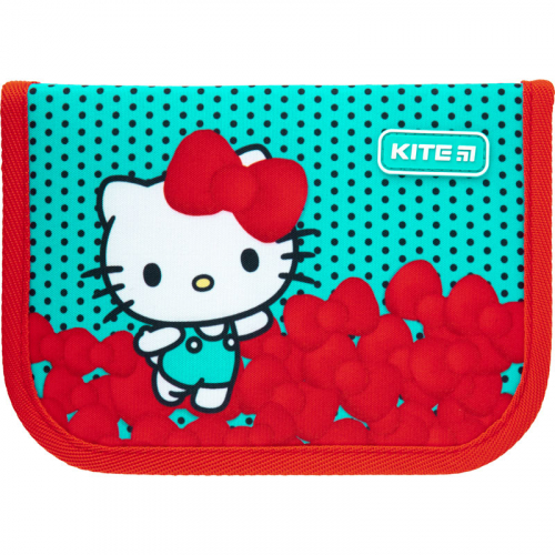 Пенал без наповнення Kite Education Hello Kitty HK21-622, 1 відділення, 2 відвороти
