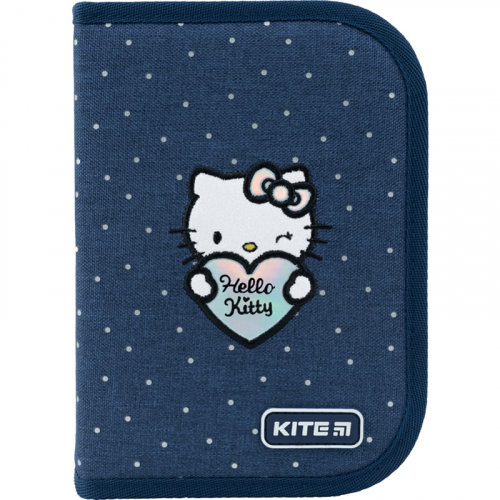 Пенал без наповнення Kite Hello Kitty HK22-621, 1 відділення, 1 відворот