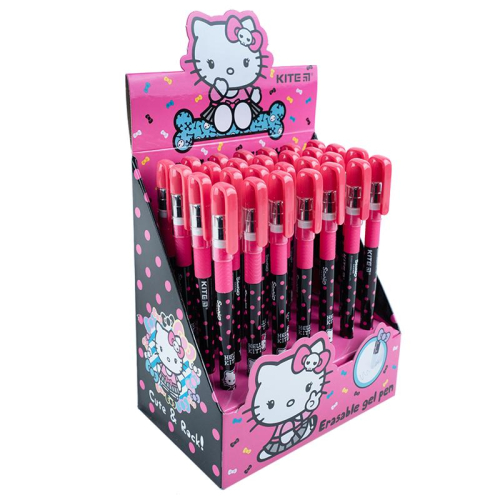 Ручка гелева "пиши-стирай" Kite Hello Kitty HK23-068, синя