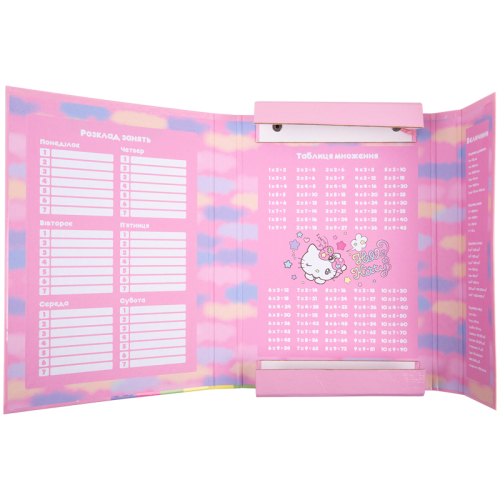 Папка для зошитів на гумці Kite Hello Kitty HK23-210, картон