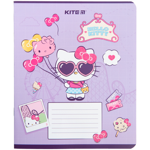 Зошит шкільний Kite Hello Kitty HK23-236, 18 аркушів, клітинка