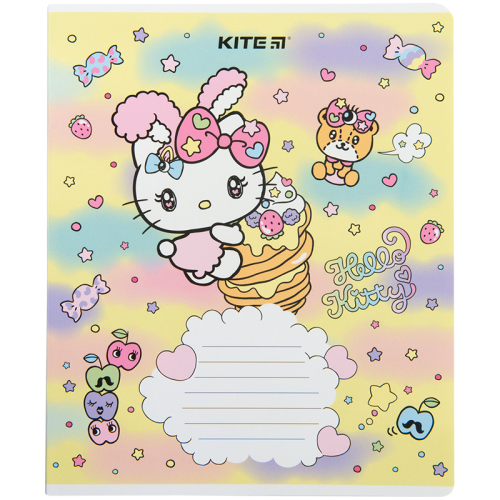 Зошит шкільний Kite Hello Kitty HK23-237, 18 аркушів, лінія