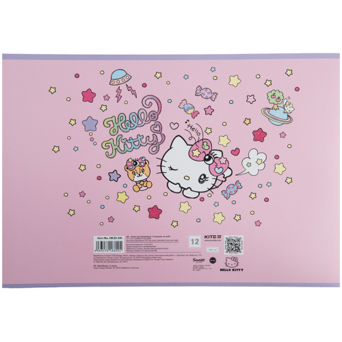 Зошит для малювання Kite Hello Kitty HK23-241, 12 аркушів