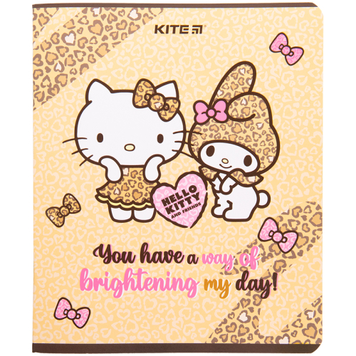 Зошит шкільний Kite Hello Kitty HK23-259, 48 аркушів, клітинка