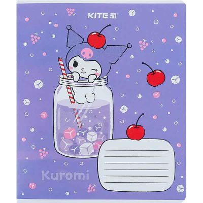 Зошит шкільний Kite Kuromi HK24-234, 12 аркушів, лінія