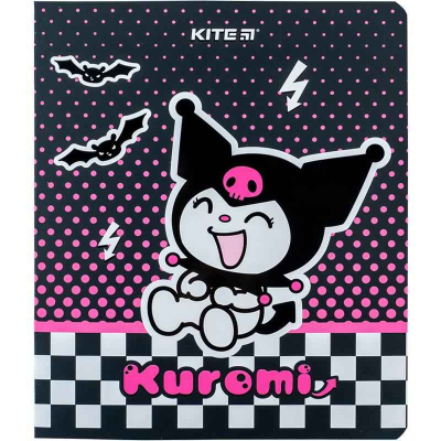 Зошит шкільний Kite Kuromi HK24-238, 24 аркуша, клітинка