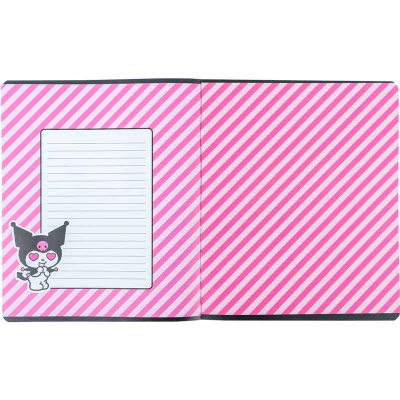 Зошит шкільний Kite Kuromi HK24-238, 24 аркуша, клітинка