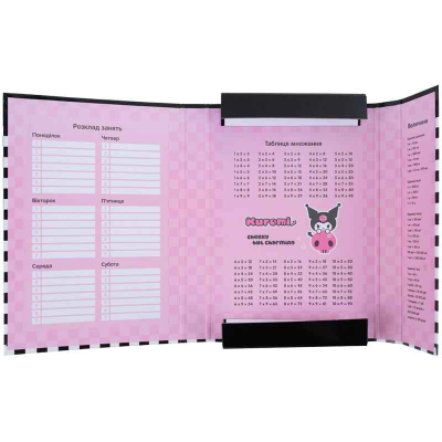 Папка для зошитів на гумці Kite Kuromi HK25-210-3, картон