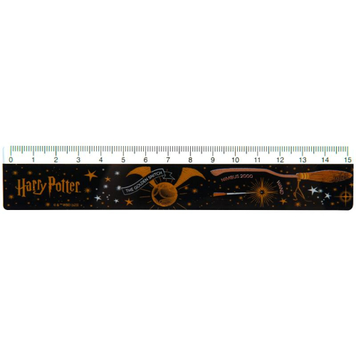 Лінійка пластикова Kite Harry Potter HP23-090, 15 см
