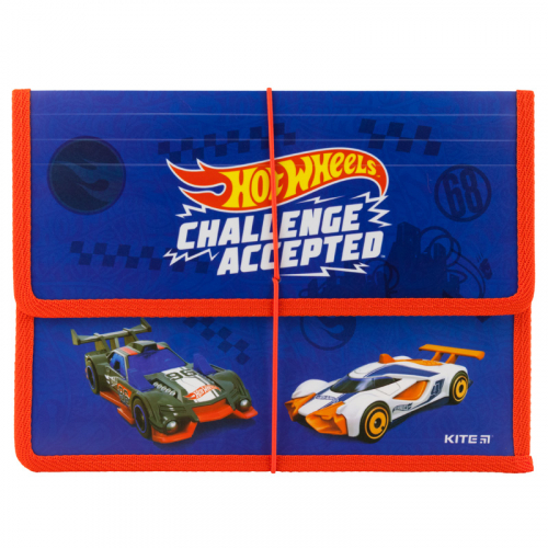 Папка для зошитів на гумці Kite Hot Wheels HW19-023, B5