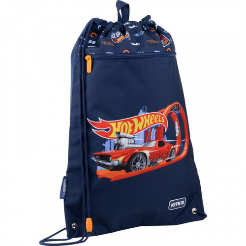 Сумка для обуви с карманом Kite Education Hot Wheels HW22-601M-1