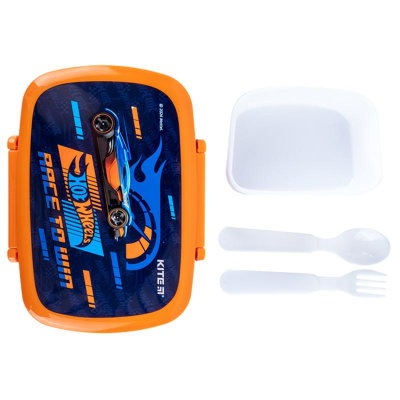Ланчбокс з наповненням Kite Hot Wheels HW24-163, 750 мл
