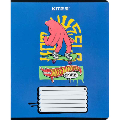 Зошит шкільний Kite Hot Wheels HW24-237, 18 аркушів, лінія