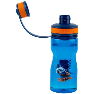 Пляшечка для води Kite Hot Wheels HW24-397, 500 мл, синя