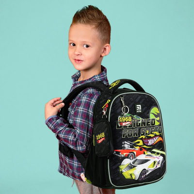 Рюкзак шкільний каркасний Kite Education Hot Wheels HW24-555S